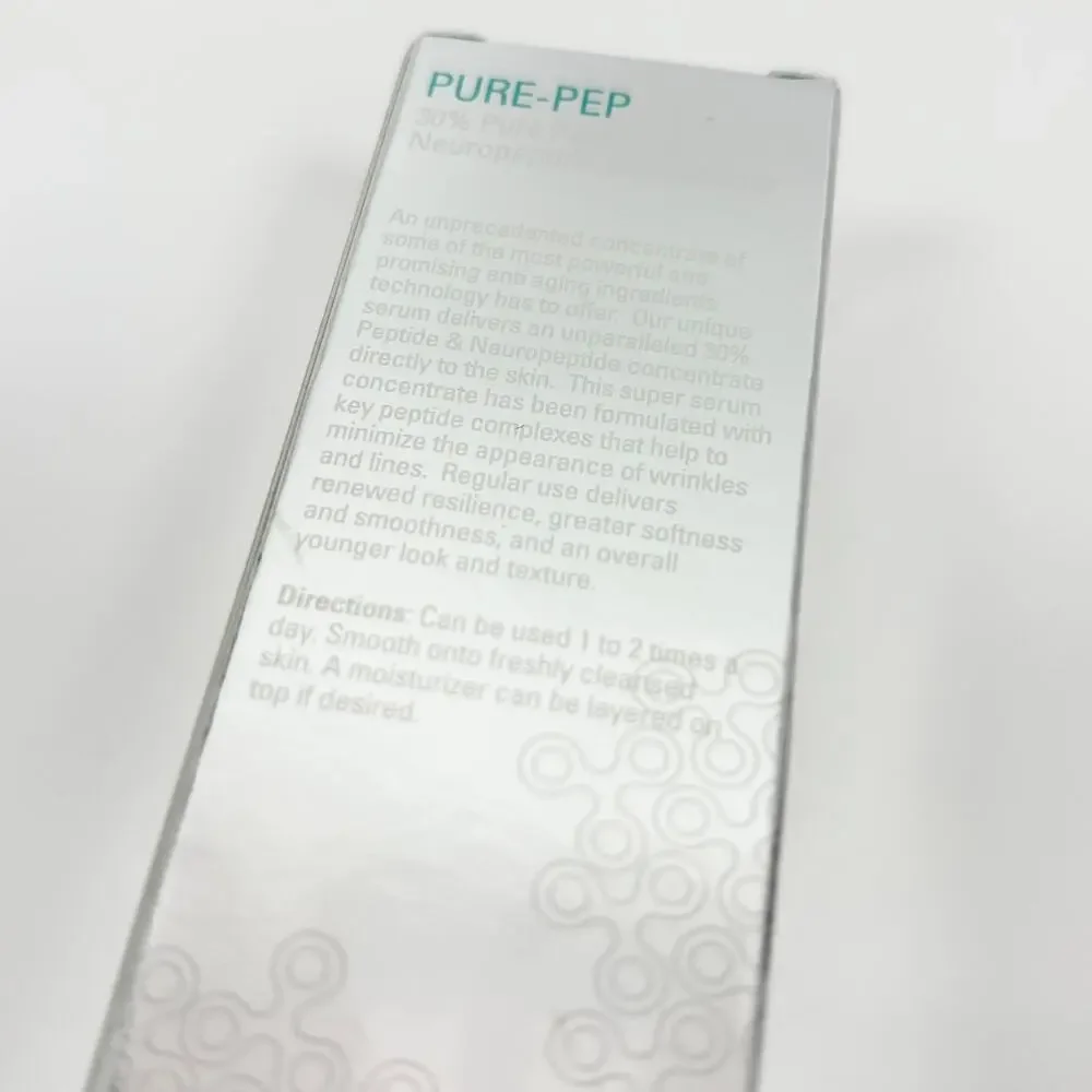 Serious Skincare Pure Pep Concentrate 30% Pure Peptide & Neuropeptide 1 fl oz